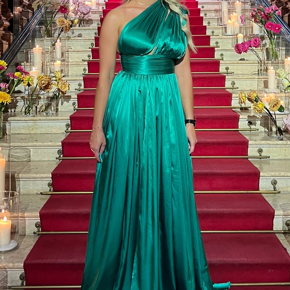 Camilla Gown in Emerald by Bronx and Banco - Picture 2 of 6